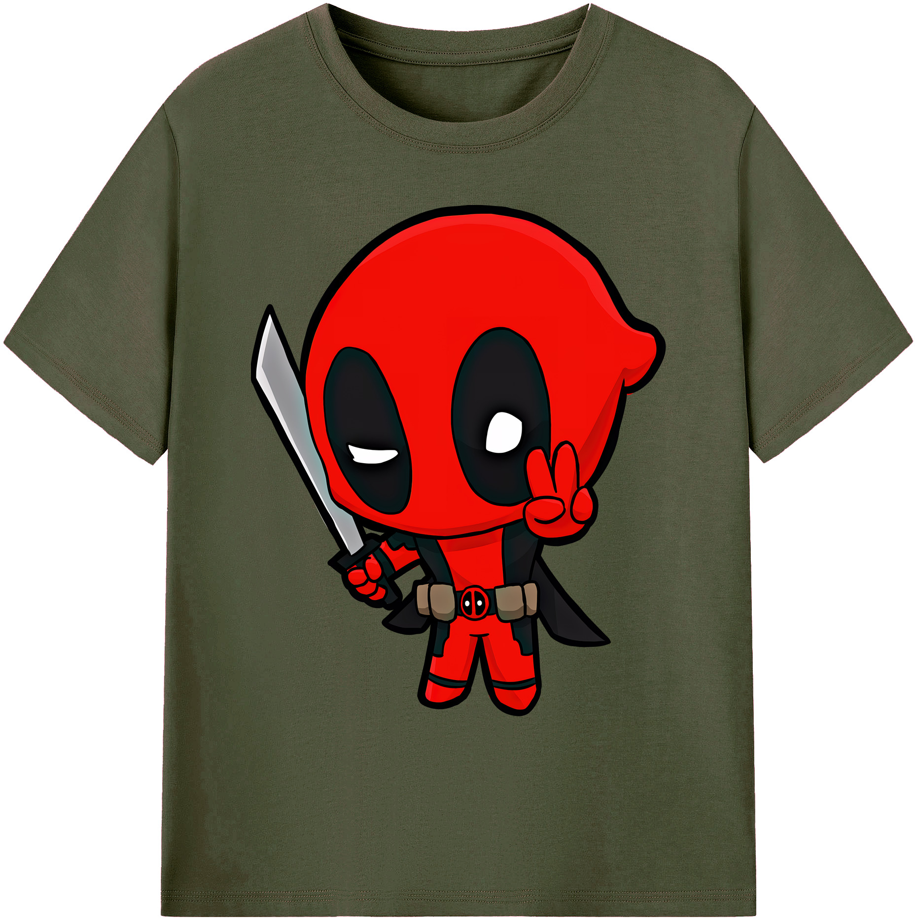 （画像用） Deadpool デッドプール 綿100％ メンズ半袖Tシャツ｜肌触りやわらか＆通気性